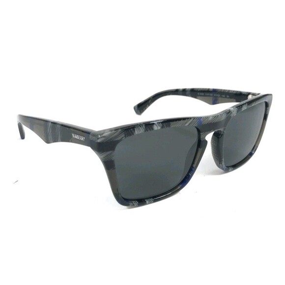 New BURBERRY BE4434 414787 Check Lichen/Dark Grey 57-20-145 Sunglasses main image 6